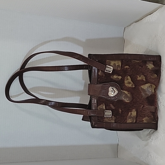 Vintage Handbags - Vintage Women's Small Handbag Animal Print